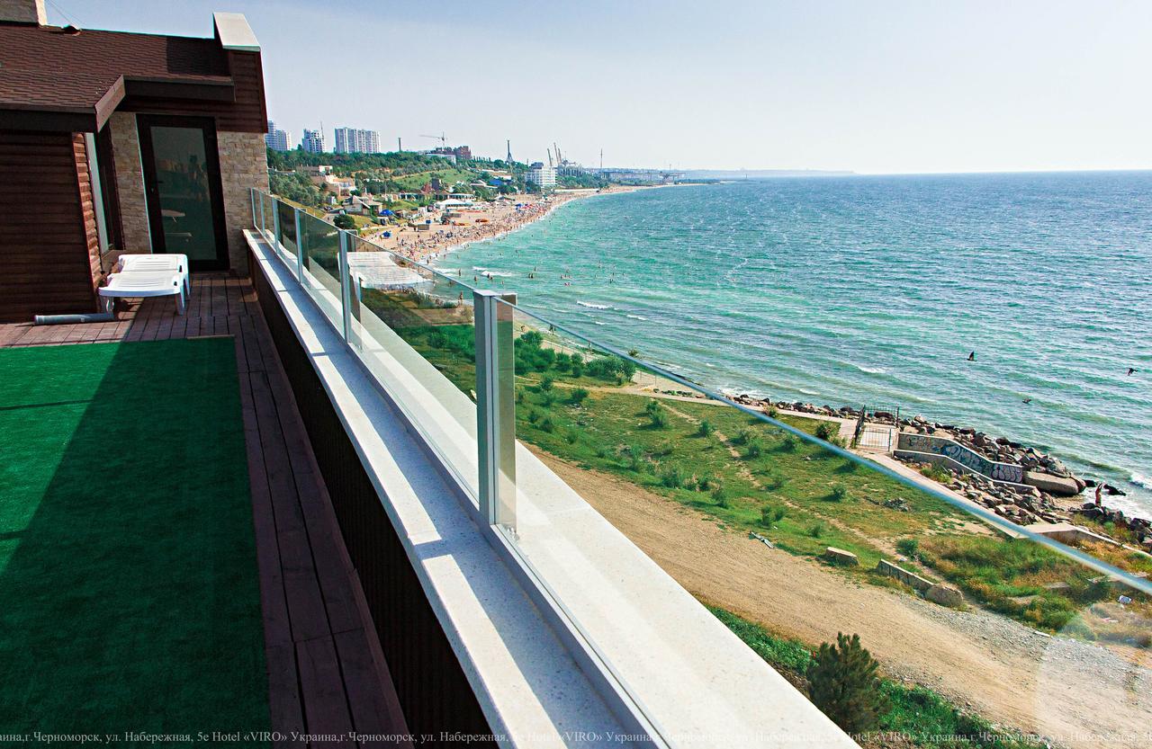 Hotel Viro Tschornomorske Exterior foto